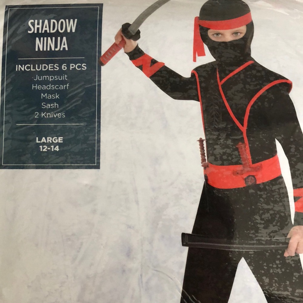 Shadow Ninja Children’s Costume! New!